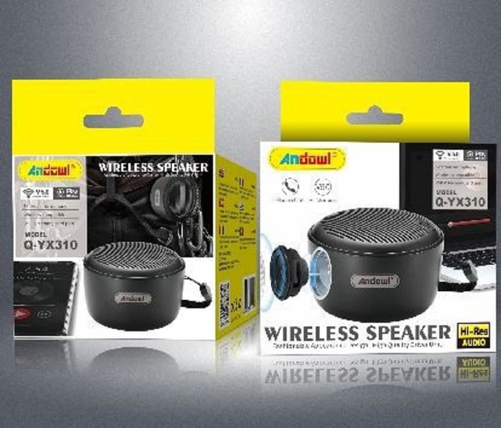 MINI CASSA BLUETOOTH PORTATILE SPEAKER SMARTPHONE VIVAVOCE BLUETOOTH 5.0 Q-YX310 - 12