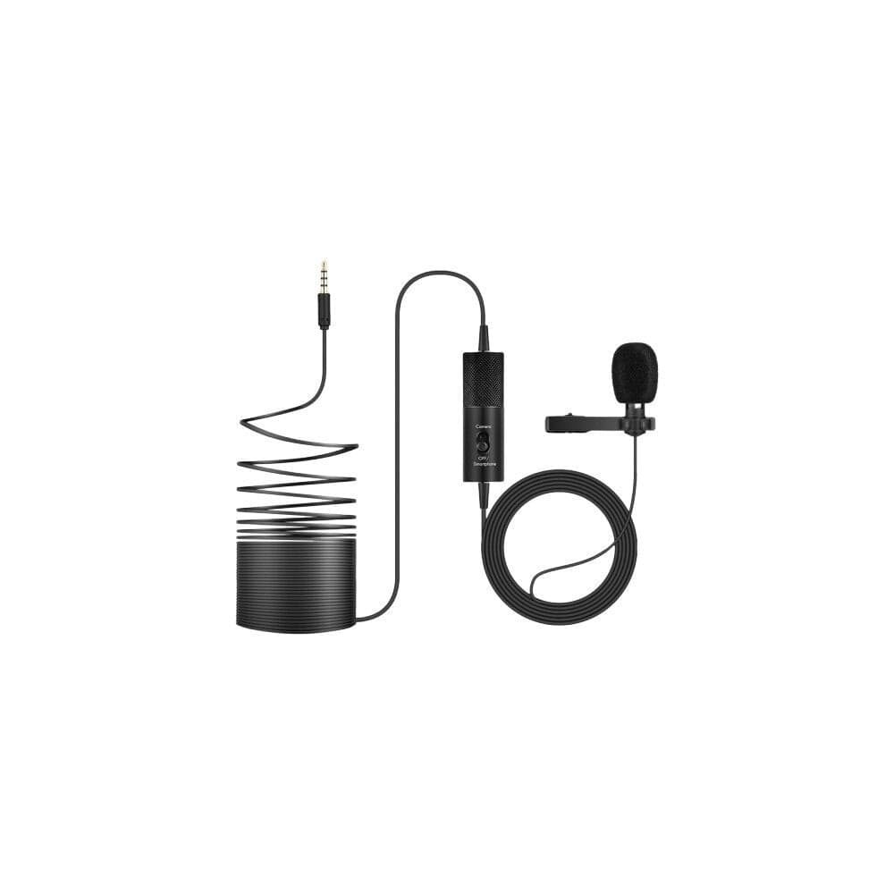 MINI MICROFONO LAVALIER OMNIDIREZIONALE 360° PER SMARTPHONE FOTOCAMERA Q-955S - 3