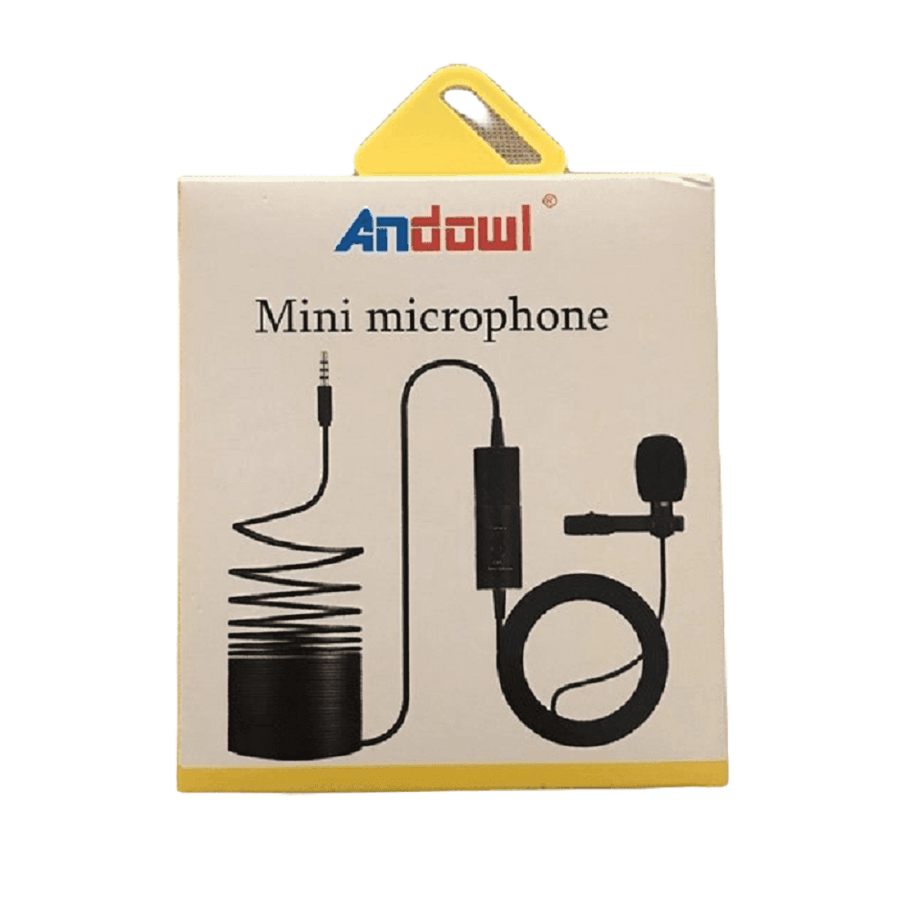 MINI MICROFONO LAVALIER OMNIDIREZIONALE 360° PER SMARTPHONE FOTOCAMERA Q-955S - 8