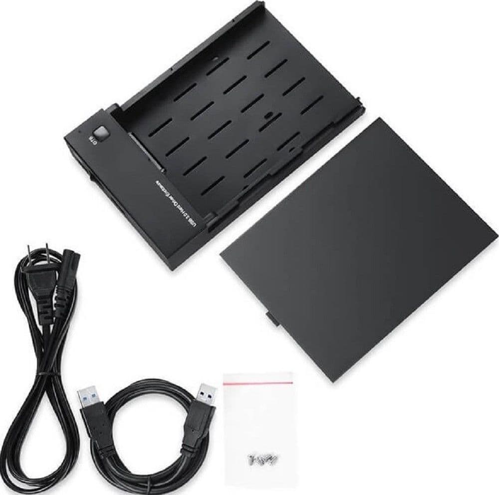 CONTENITORE PORTA HARD DISK PER DISCO RIGIDO 2.5”/3.5” Q-YS300 GEN2 SATA USB 3.0 - 4