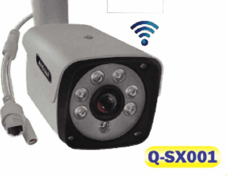 TELECAMERA DI RETE IP WIRELESS PANORAMICA DA ESTERNO COMPATIBILE CON NVR Q-SX001 - 2