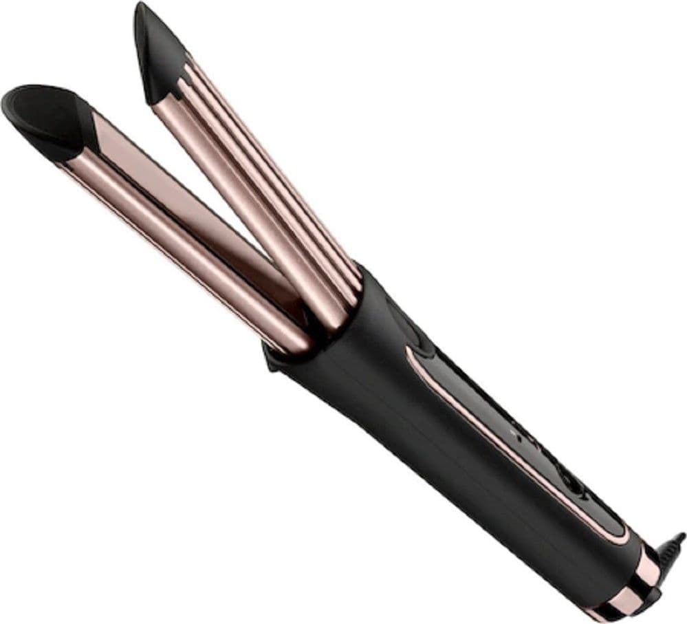PIASTRA CAPELLI ARRICCIACAPELLI IN CERAMICA 2IN1 Q-M194 TECNOLOGIA AD ARIA FREDDA - 3