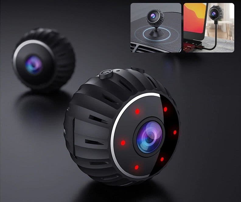 TELECAMERA WIRELESS CAMERA HD SMART LIFE Q-S701 RICARICABILE CASA INTERNI ESTERNI - 9