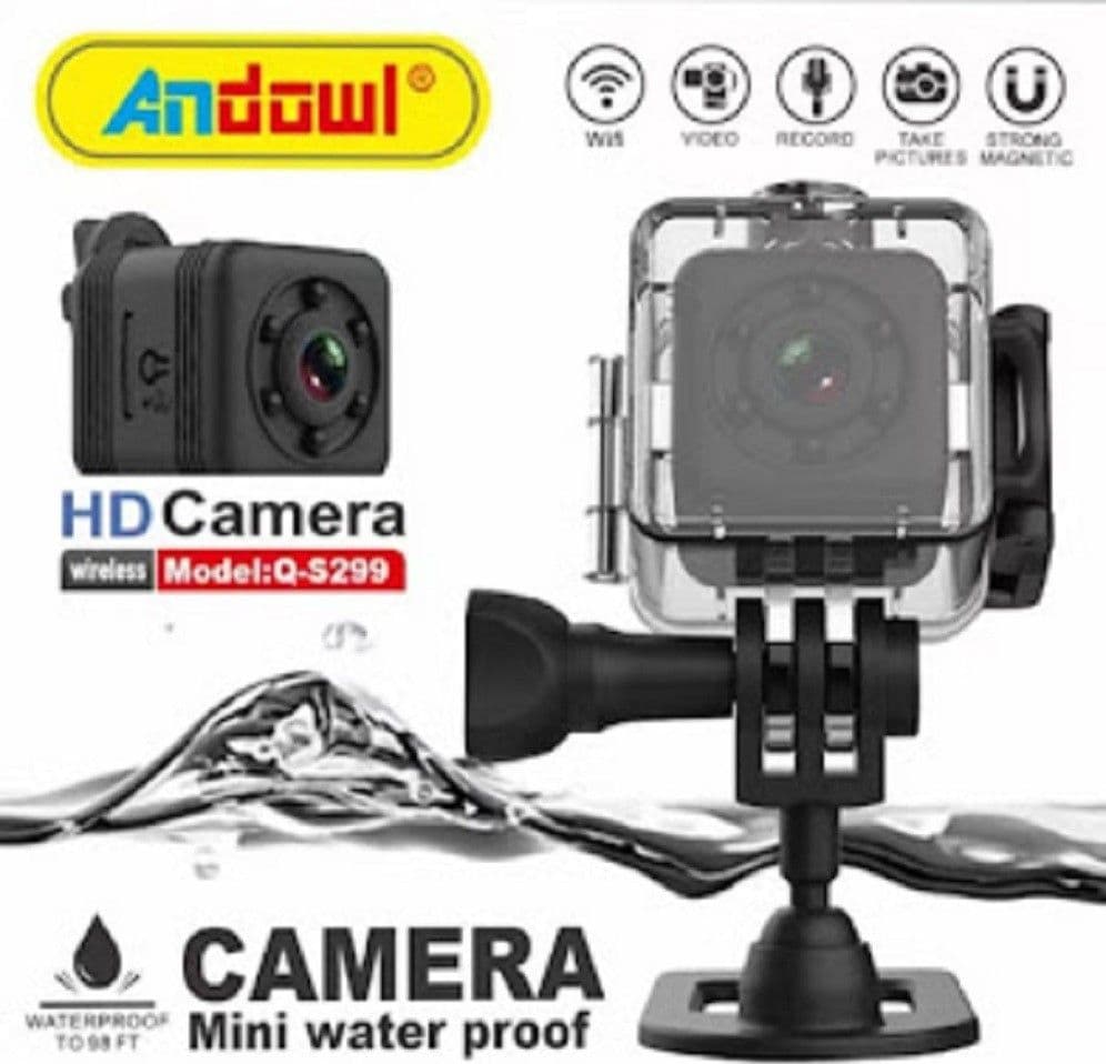 MINI CAMERA IMPERMEABILE HD WIRELESS FOTO VIDEO PORTATILE MULTIFUNZIONALE Q-S299 - 13