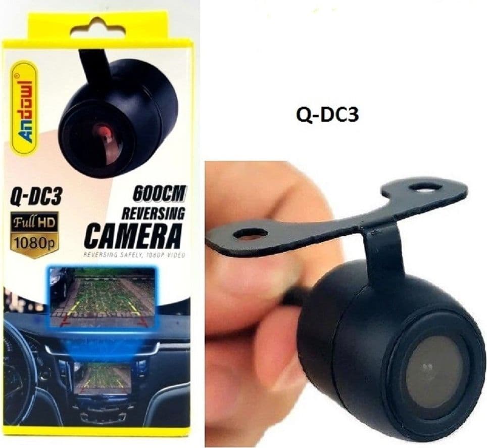 TELECAMERA PER RETROMARCIA AUTO 600CM 1080P HD VISIONE NOTTURNA INFRAROSSI Q-DC3 - 15
