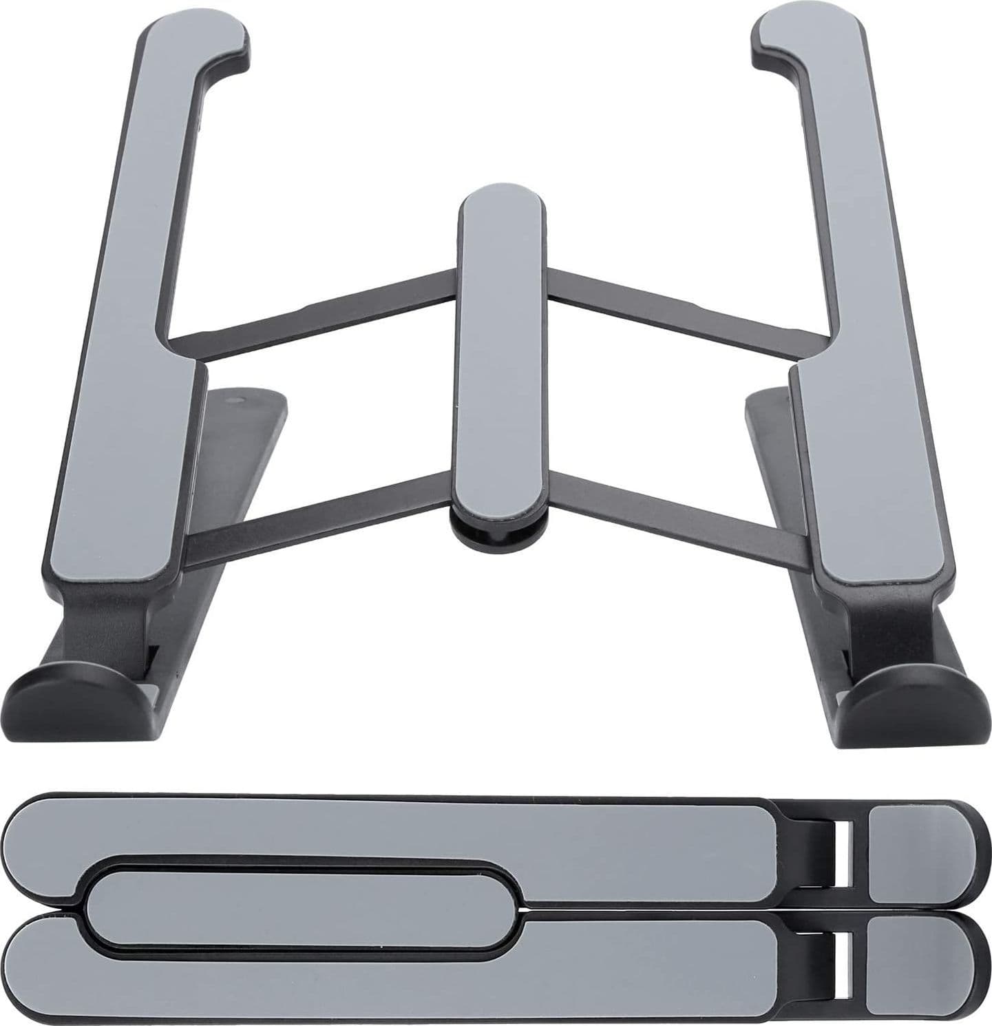 SUPPORTO STAND PIEGHEVOLE IN PLASTICA ANTISCIVOLO PER LAPTOP NOTEBOOK TABLET P1 - 13