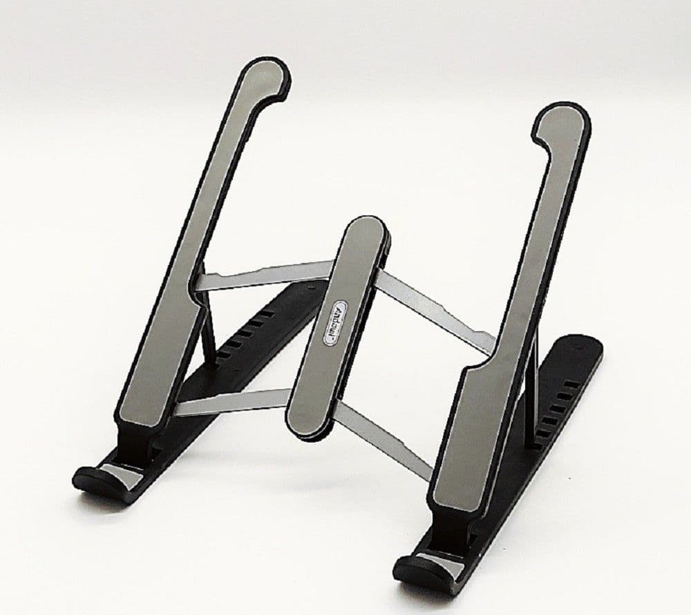 SUPPORTO STAND PIEGHEVOLE IN PLASTICA ANTISCIVOLO PER LAPTOP NOTEBOOK TABLET P1 - 8