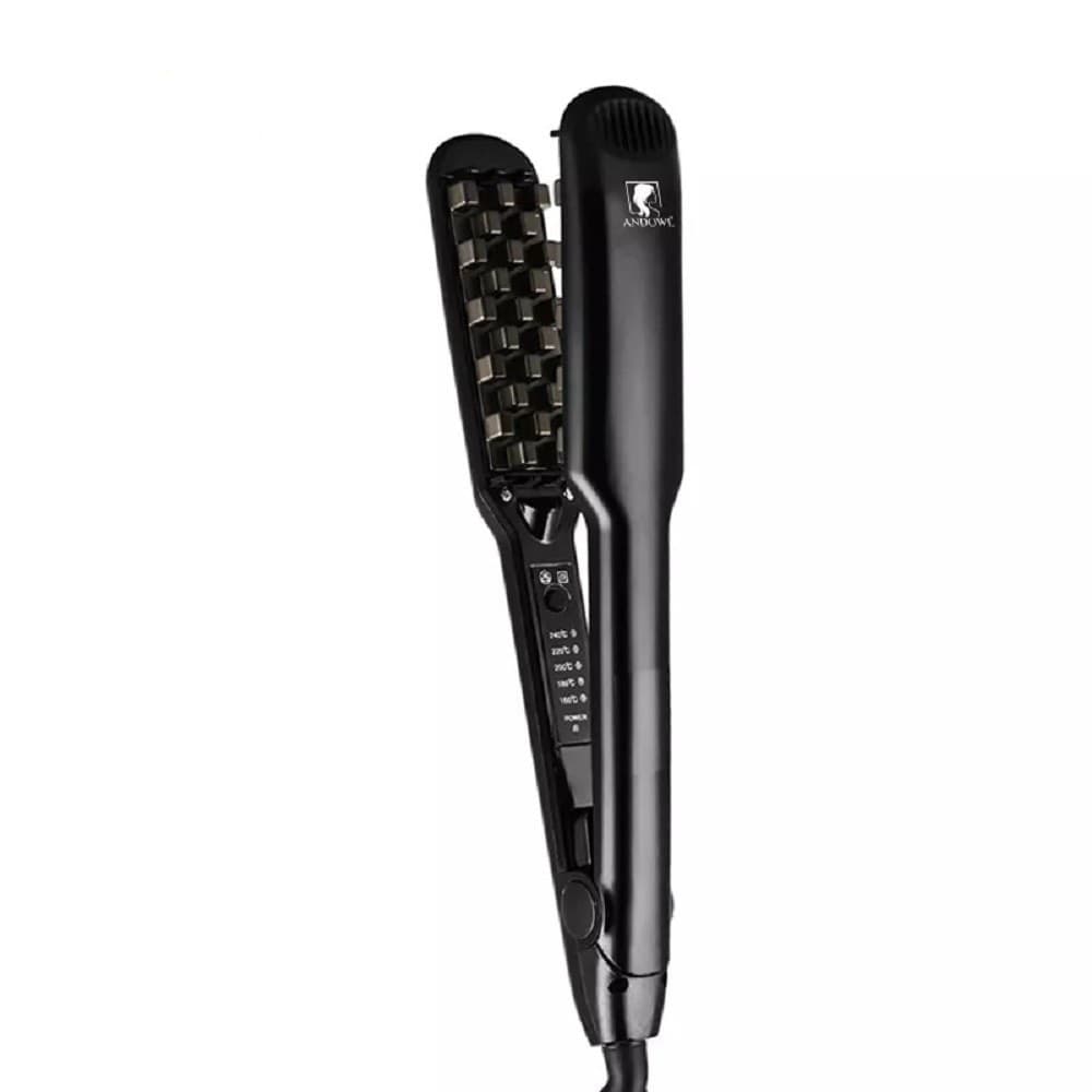 PIASTRA IN CERAMICA TORMALINA PER CAPELLI ONDULATI PROFESSIONALE STYLING Q-M377 - 2