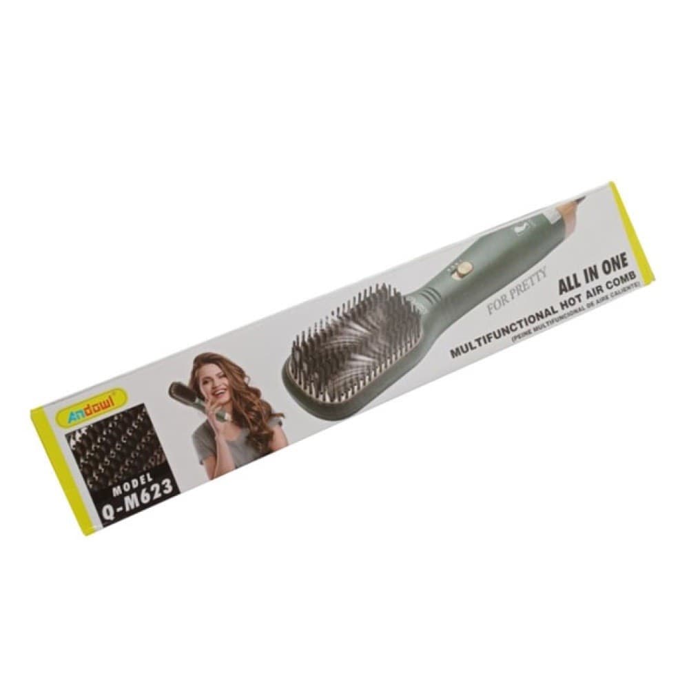 SPAZZOLA AD ARIA ELETTRICA MULTIFUNZIONALE ASCIUGA PETTINA CAPELLI 1000W Q-M623 - 10