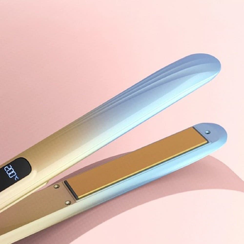 PIASTRA PER CAPELLI IN CERAMICA PROFESSIONALE 2IN1 Q-M125 PORTATILE DISPLAY LCD - 8