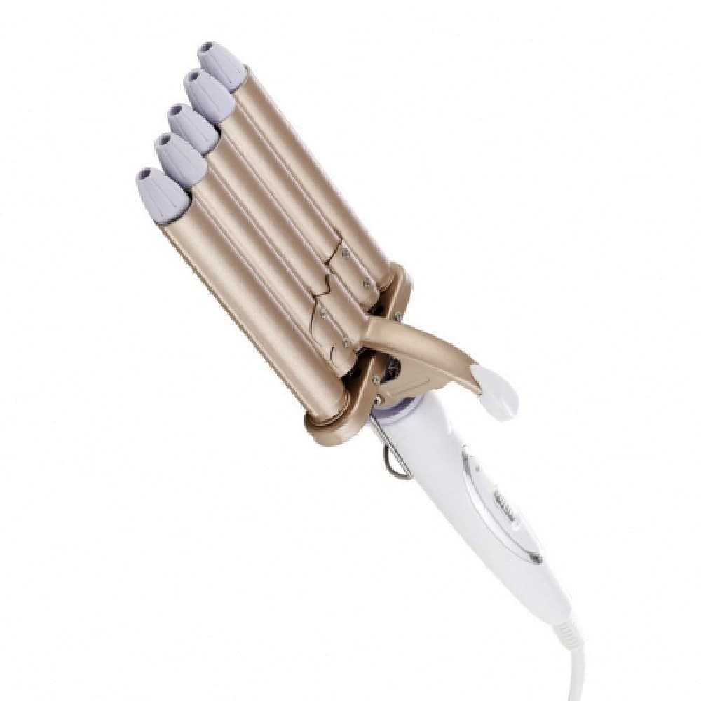 PIASTRA ARRICCIACAPELLI ONDULATI MOSSI 5 TUBI PROFESSIONALE DIAMETRO 30MM Q-M28 - 2