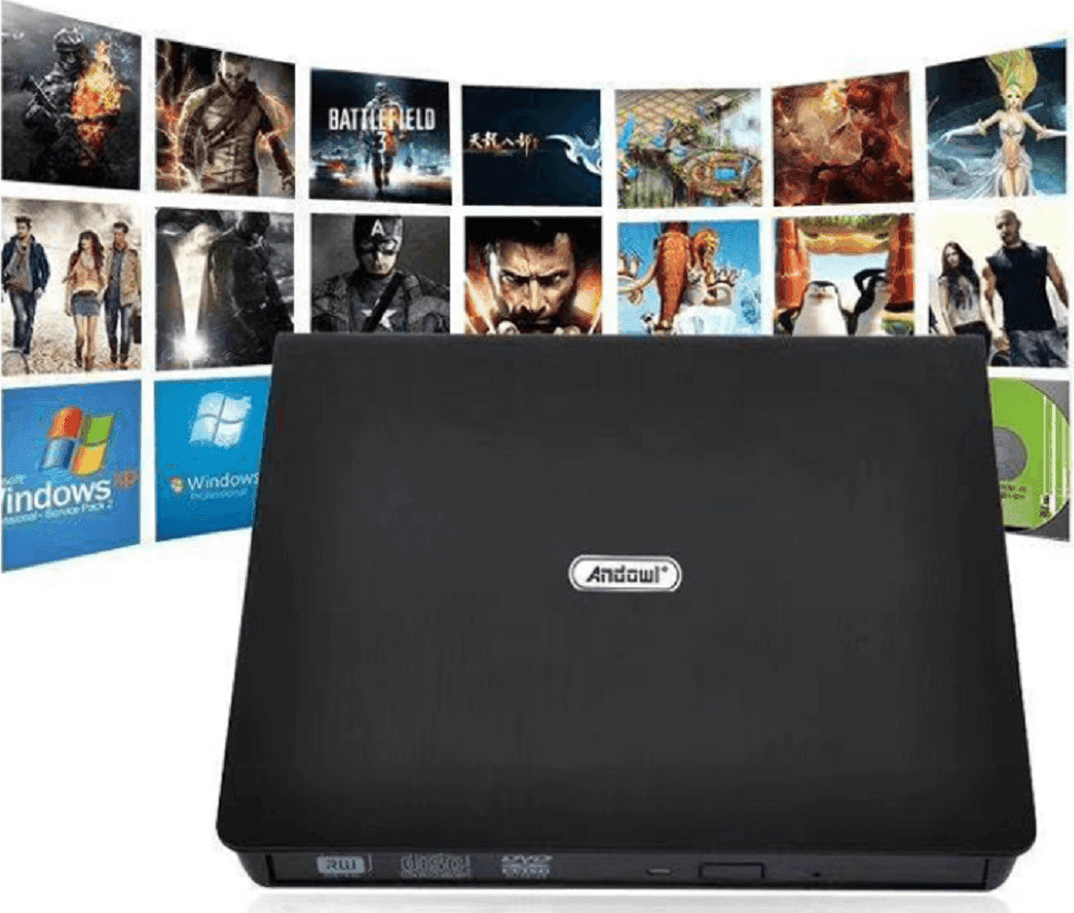 LETTORE MASTERIZZATORE DVD-RW ESTERNO PER DESKTOP LAPTOP USB 3.0 PORTATILE Q-T96 - 3