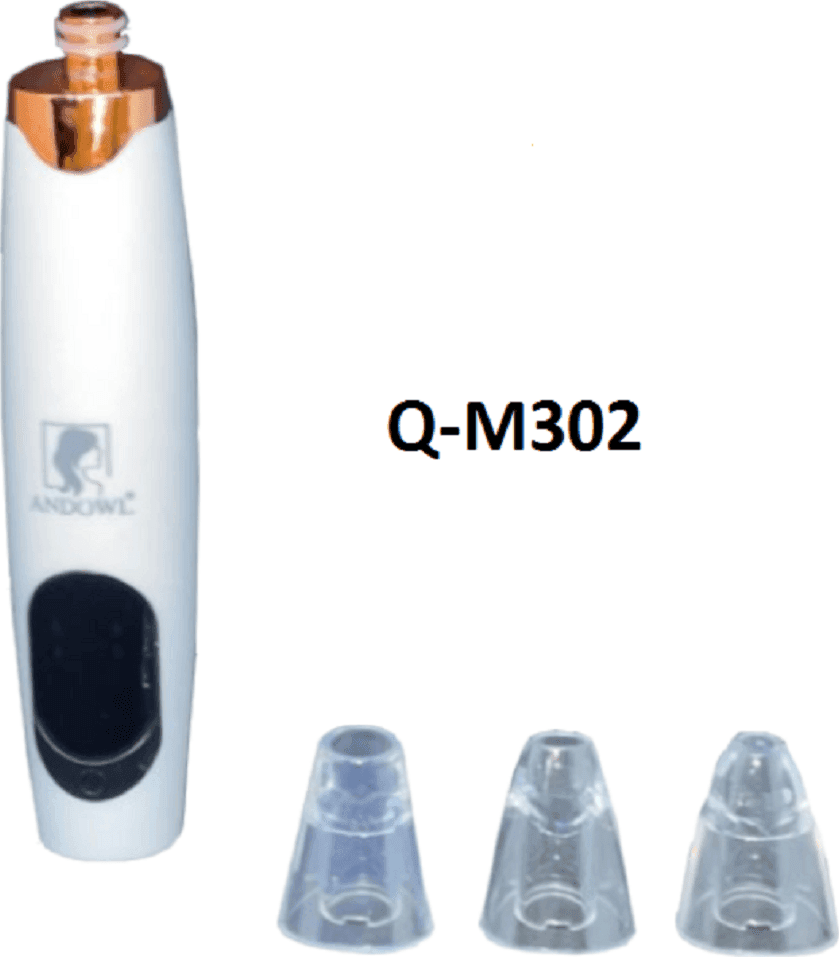 ASPIRATORE ESTRATTORE DISPOSITIVO PER PULIZIA PUNTI NERI RICARICABILE USB Q-M302 - 2