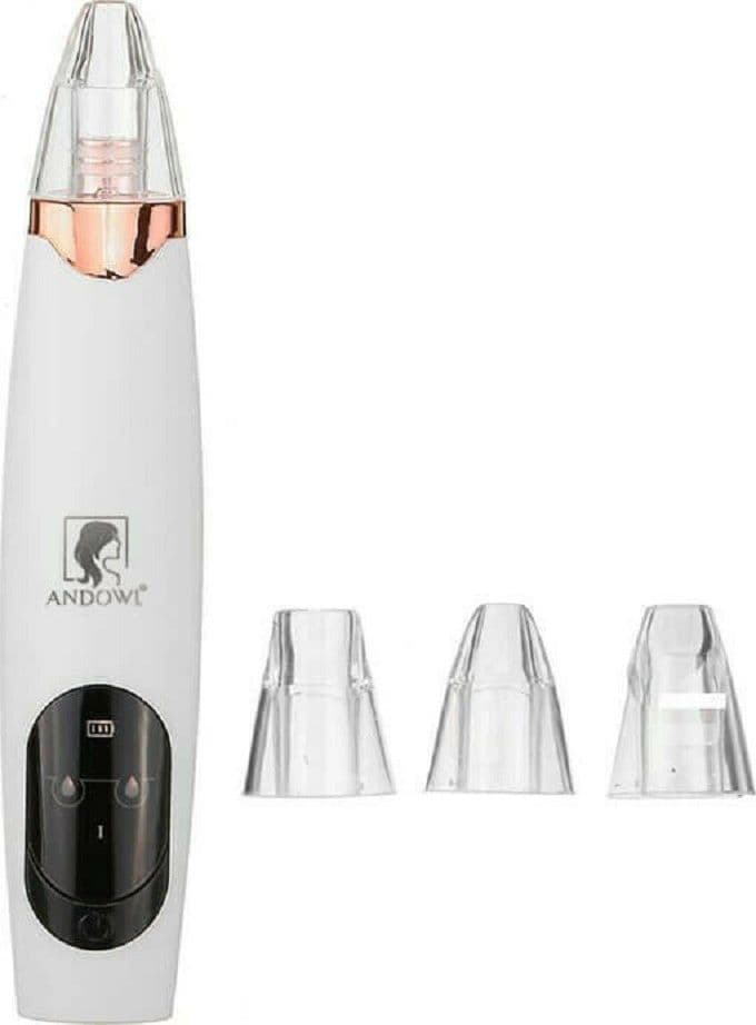 ASPIRATORE ESTRATTORE DISPOSITIVO PER PULIZIA PUNTI NERI RICARICABILE USB Q-M302 - 3