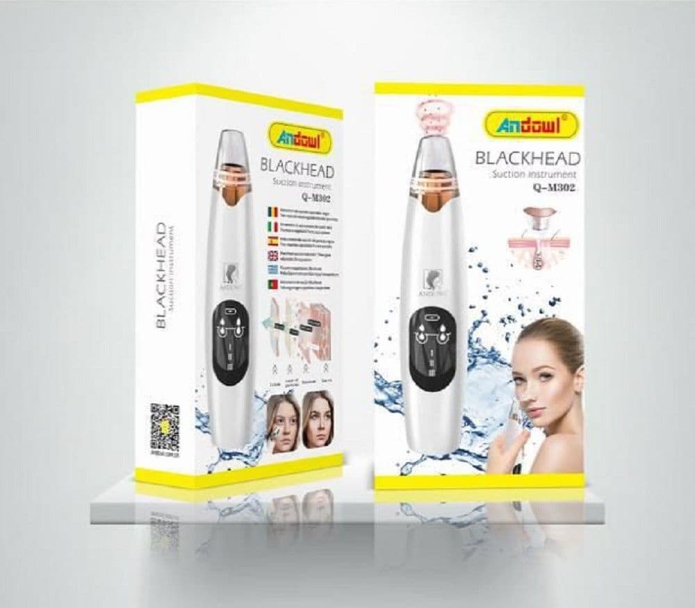 ASPIRATORE ESTRATTORE DISPOSITIVO PER PULIZIA PUNTI NERI RICARICABILE USB Q-M302 - 4