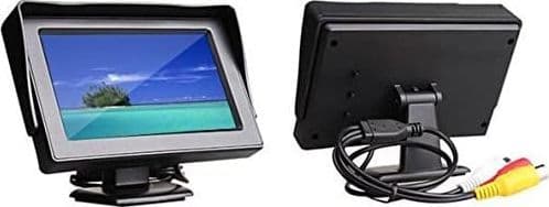 MONITOR PER AUTO SUV CAMIONCINO Q-CA901 DA 5" HD AV A COLORI TFT-LCD TELECAMERA - 16