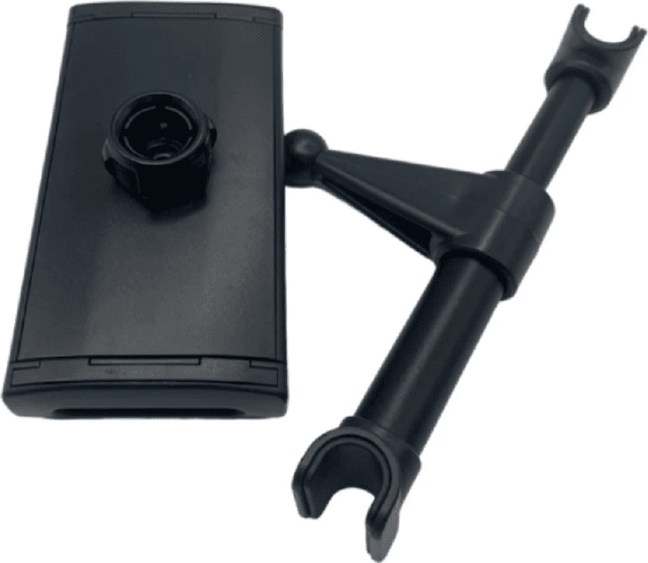 PORTACELLULARE TABLET SUPPORTO PER POGGIATESTA AUTO CON GANCI REGOLABILI Q-ZJ155 - 5