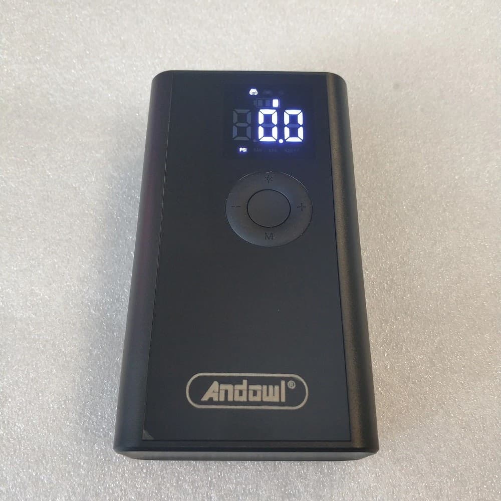 POWERBANK 4000MAH COMPRESSORE D'ARIA A BATTERIA DIGITALE POMPA 5V 2 IN 1 Q-DQ555 - 14