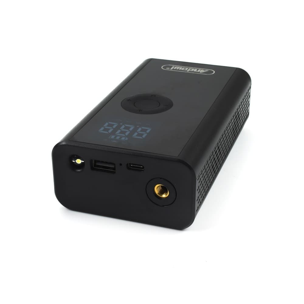 POWERBANK 4000MAH COMPRESSORE D'ARIA A BATTERIA DIGITALE POMPA 5V 2 IN 1 Q-DQ555 - 10