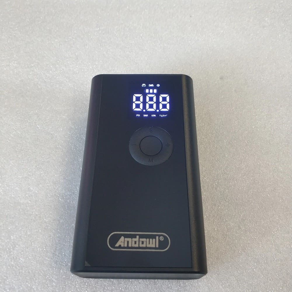 POWERBANK 4000MAH COMPRESSORE D'ARIA A BATTERIA DIGITALE POMPA 5V 2 IN 1 Q-DQ555 - 22