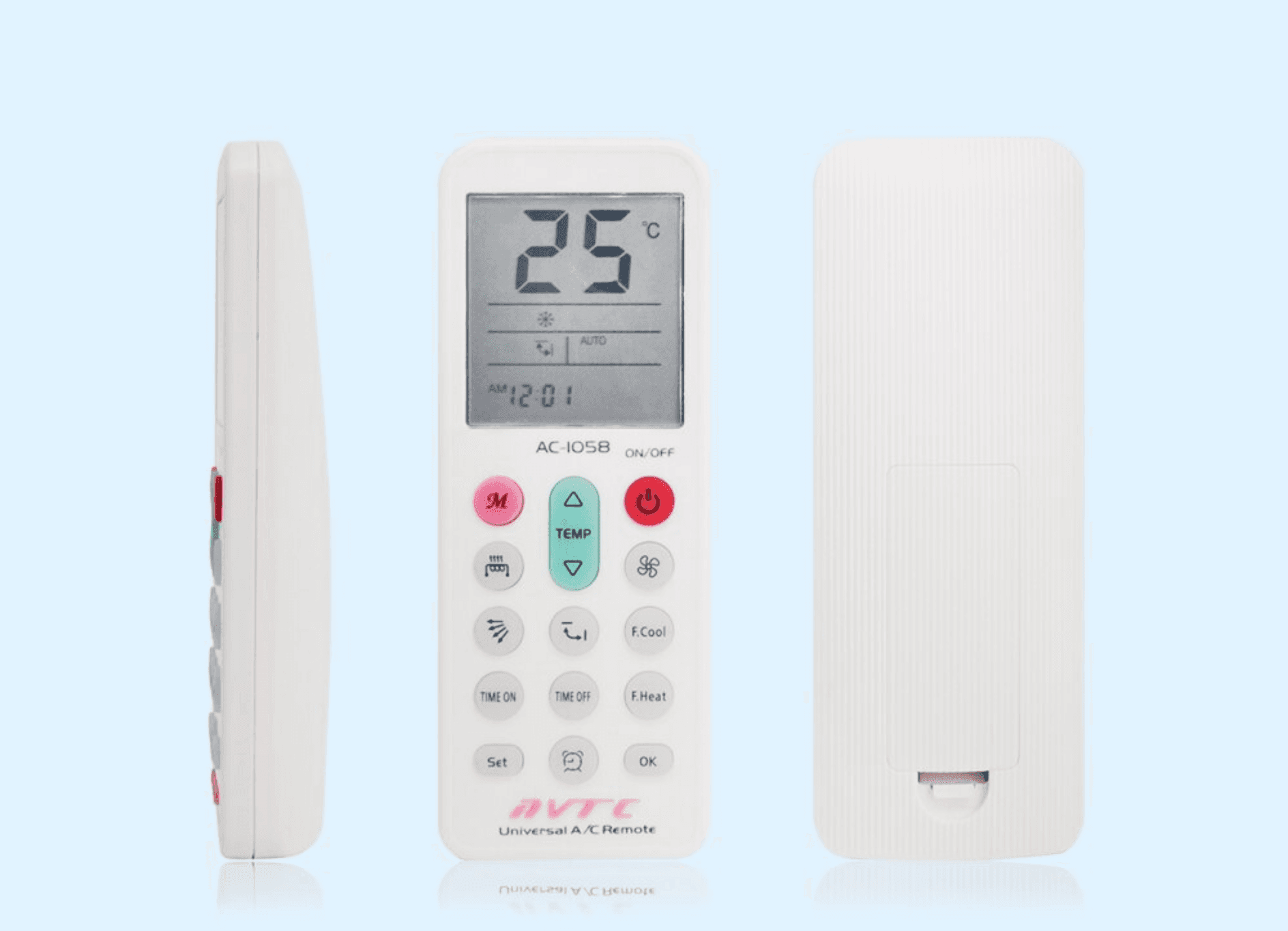 TELECOMANDO UNIVERSALE SOSTITUTIVO CONDIZIONATORE D'ARIA CLIMATIZZATORE Q-YK1058 - 7