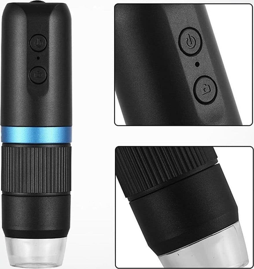 MICROSCOPIO DIGITALE Q-XW05 WI-FI USB 1080P RISOLUZIONE HD 50-1000X PORTATILE - 5