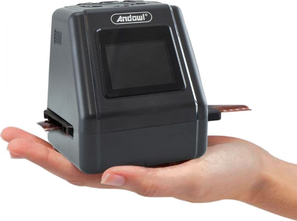 MINI SCANNER DIGITALE PER PELLICOLE DIAPOSITIVE NEGATIVI FILM PORTATILE Q-SMR1 - 2