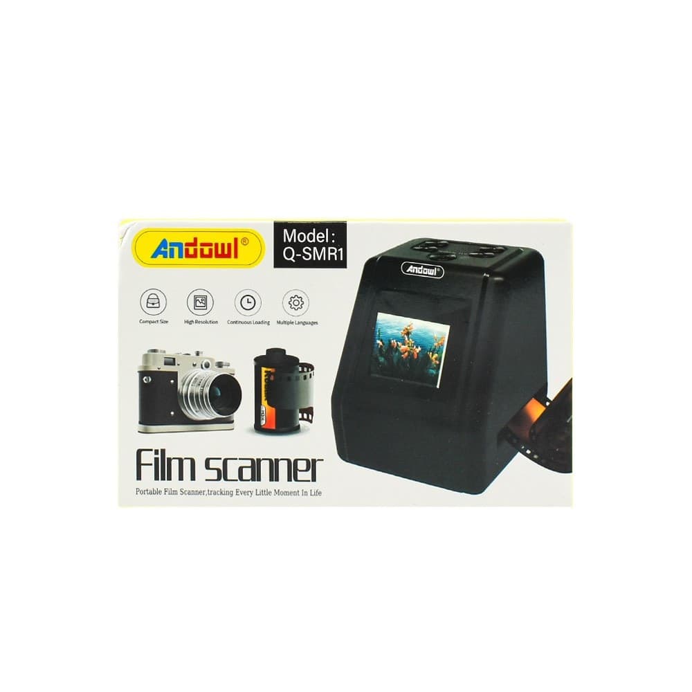 MINI SCANNER DIGITALE PER PELLICOLE DIAPOSITIVE NEGATIVI FILM PORTATILE Q-SMR1 - 13