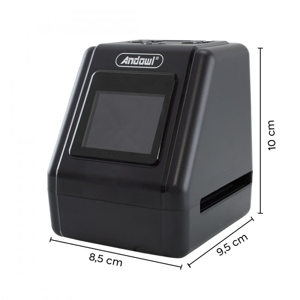 MINI SCANNER DIGITALE PER PELLICOLE DIAPOSITIVE NEGATIVI FILM PORTATILE Q-SMR1 - 6