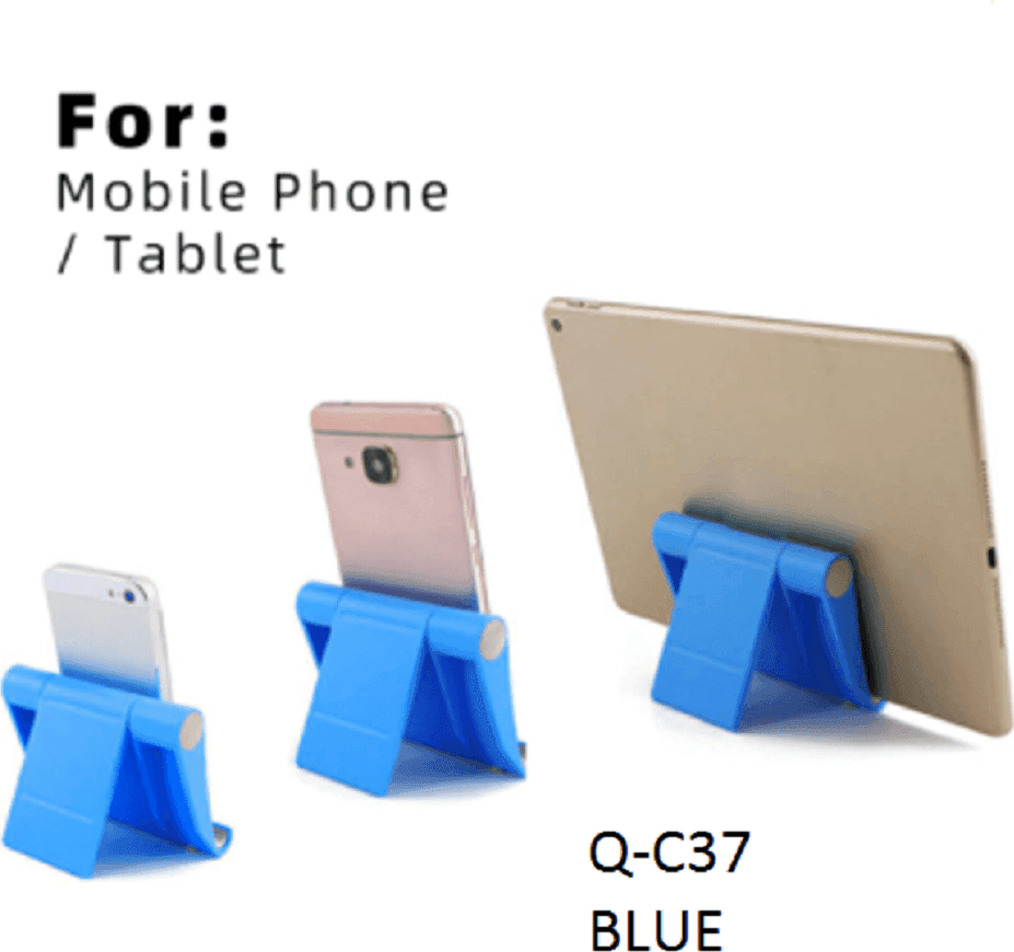 SUPPORTO STAFFA REGOLABILE CELLULARE TABLET UNIVERSALE PORTATILE SCRIVANIA Q-C37 - 4