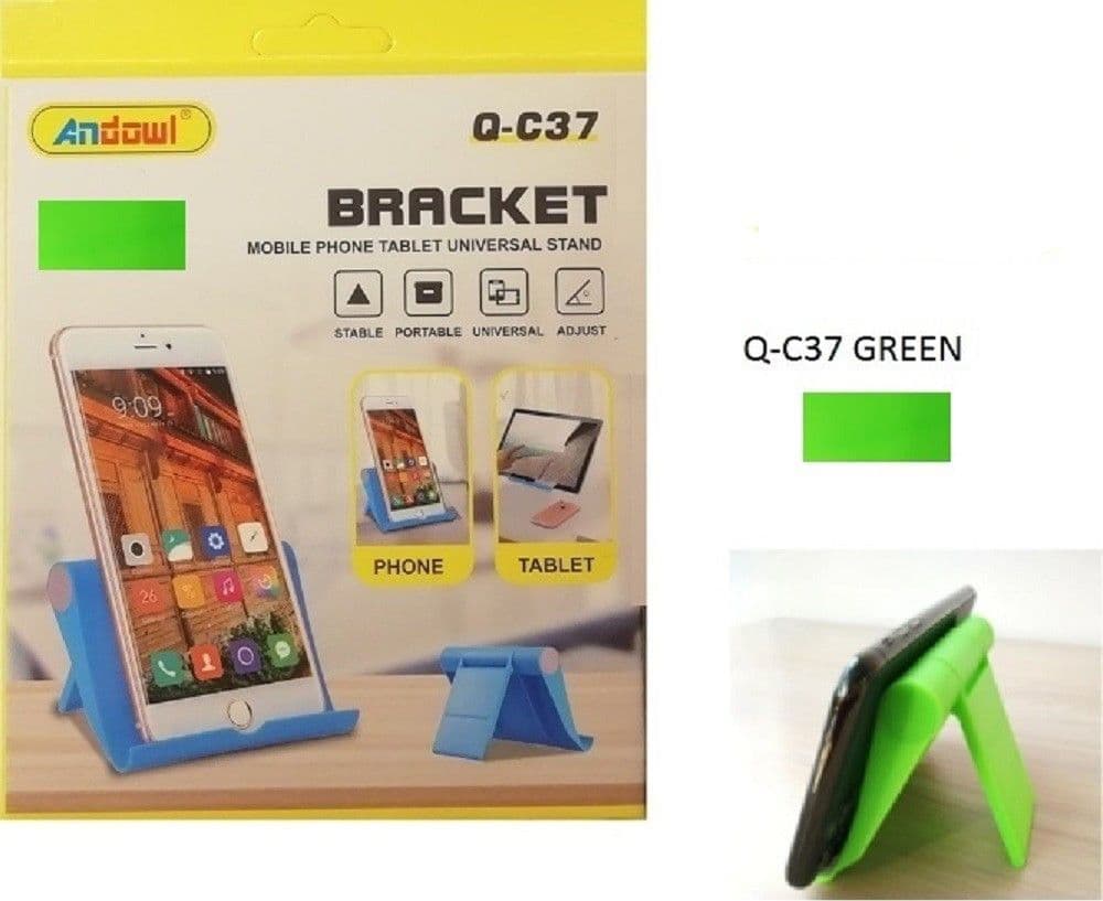 SUPPORTO STAFFA REGOLABILE CELLULARE TABLET UNIVERSALE PORTATILE SCRIVANIA Q-C37 - 8