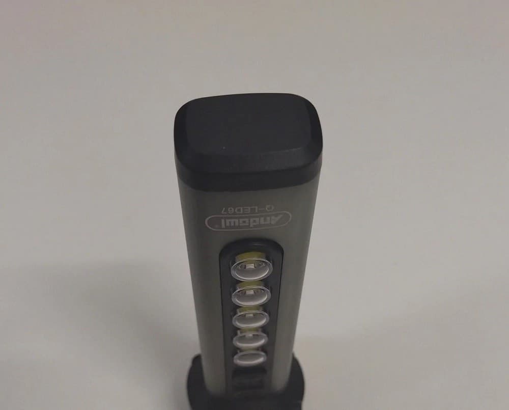 TORCIA USB LED RICARICABILE 5W+5 COB LIGHT CAMPEGGIO CICLISMO ESCURSIONI Q-LED67 - 9