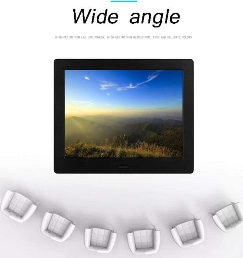 CORNICE DIGITALE 7" USB FOTO VIDEO MP3 JPG SD AVI CARD TELECOMANDO WIDE SCREEN - 6