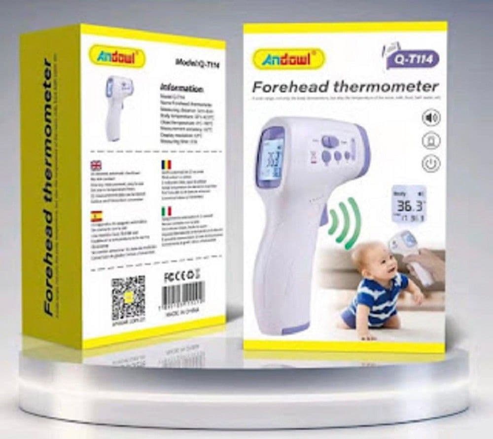 TERMOMETRO DIGITALE SENZA CONTATTO PER MISURAZIONE DELLA FRONTE BAMBINI Q-T114 - 5