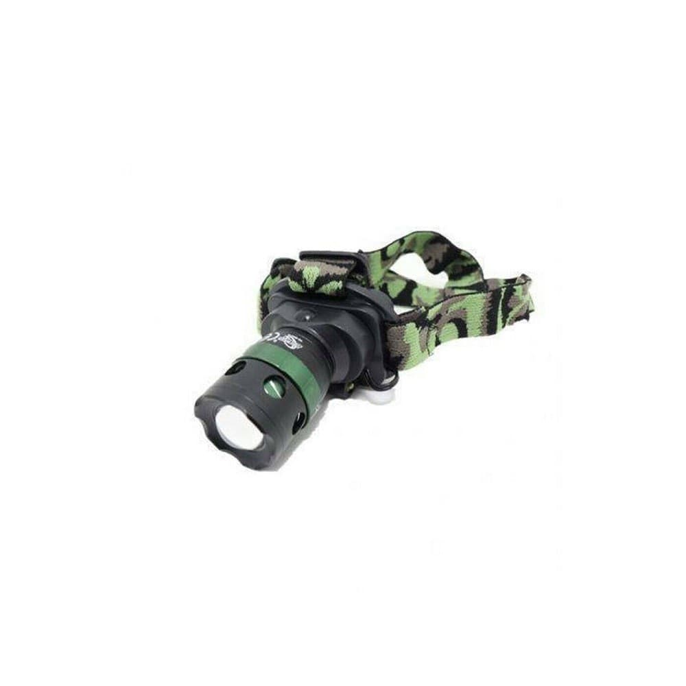 TORCIA LAMPADA FRONTALE LED DA TESTA RICARICABILE NOTTURNA CAMPEGGI PESCA Q-S120 - 5