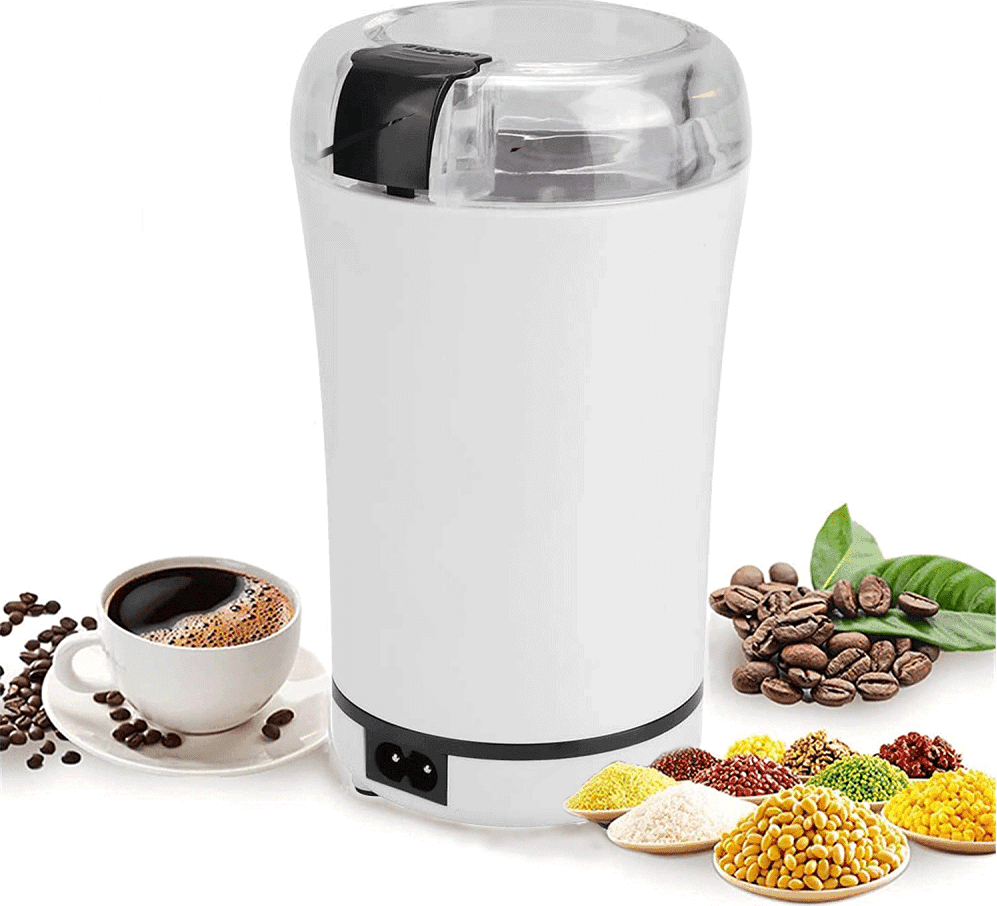 MACINA CAFFÈ SPEZIE PEPE NOCI FRUTTA ELETTRICO 150W CAPACITÀ 50G Q-YM188 MACININO