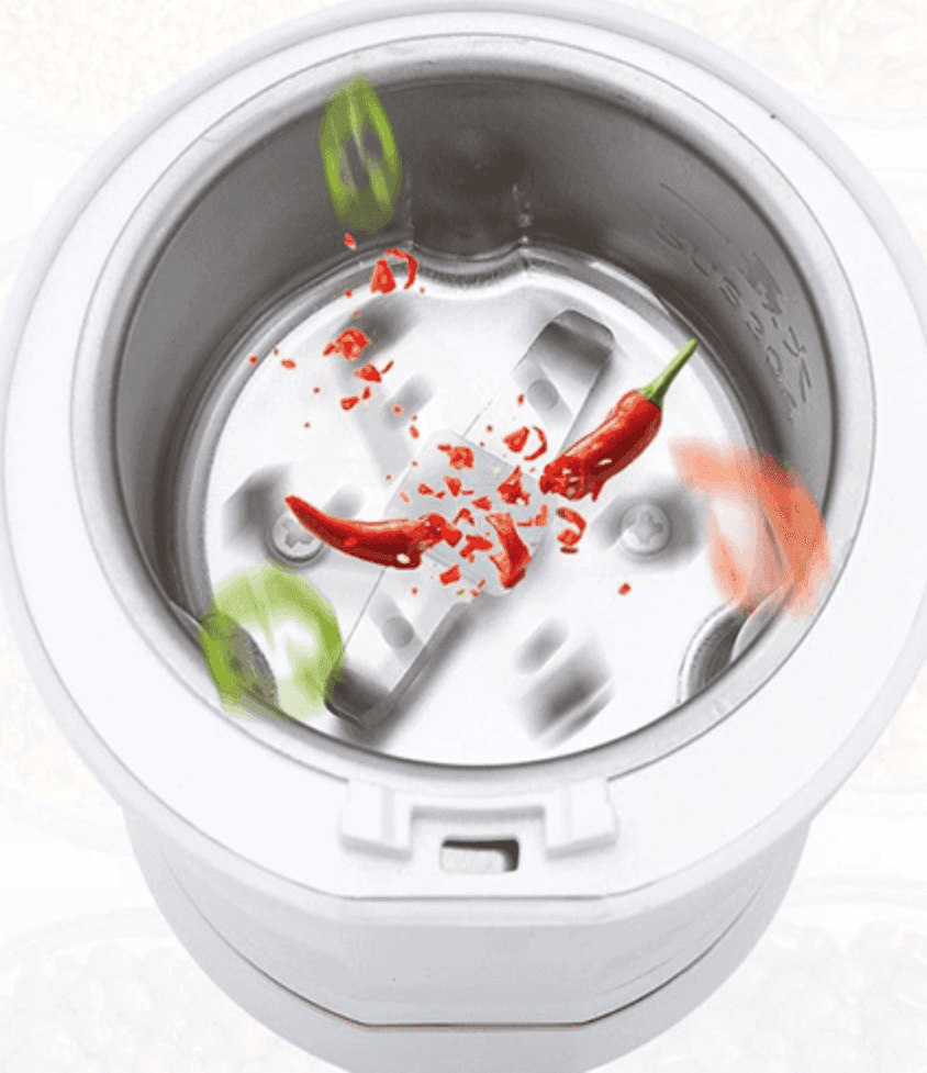 MACINA CAFFÈ SPEZIE PEPE NOCI FRUTTA ELETTRICO 150W CAPACITÀ 50G Q-YM188 MACININO - 8