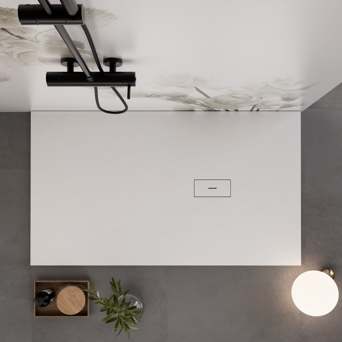 Piatto Doccia Mineralmarmo effetto pietra Bianco DUBAI Fai da te/Attrezzature per cucine e bagni/Attrezzature per bagni/Docce e componenti doccia/Piatti doccia StileBagno - Roma, Commerciovirtuoso.it