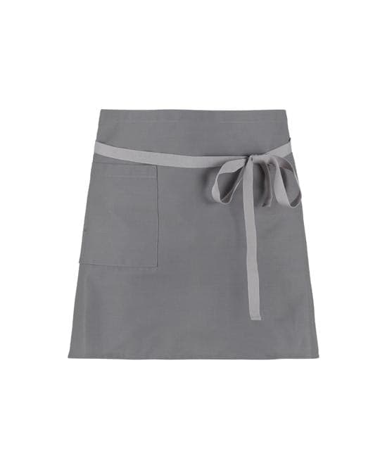 Grembiule Bari Grigio Davantino 45x80 Cameriere Cuoco Servizio Sala - 2