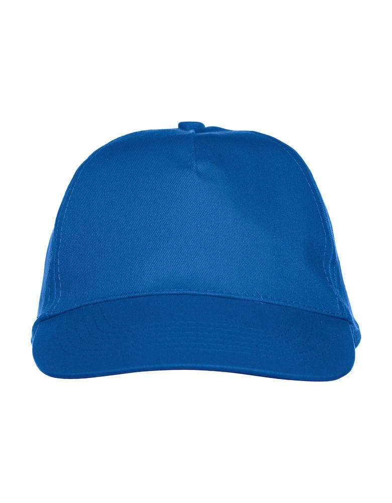 Cappellino Texas Royal Azzurro Cappellino 5 Pannelli Chiusura Velcro - 2