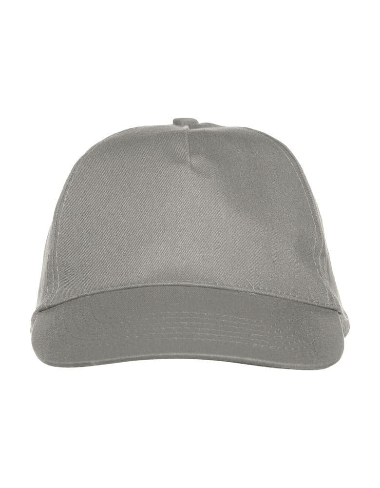 Cappellino Texas Grigio Cappellino 5 Pannelli Chiusura Velcro - 2