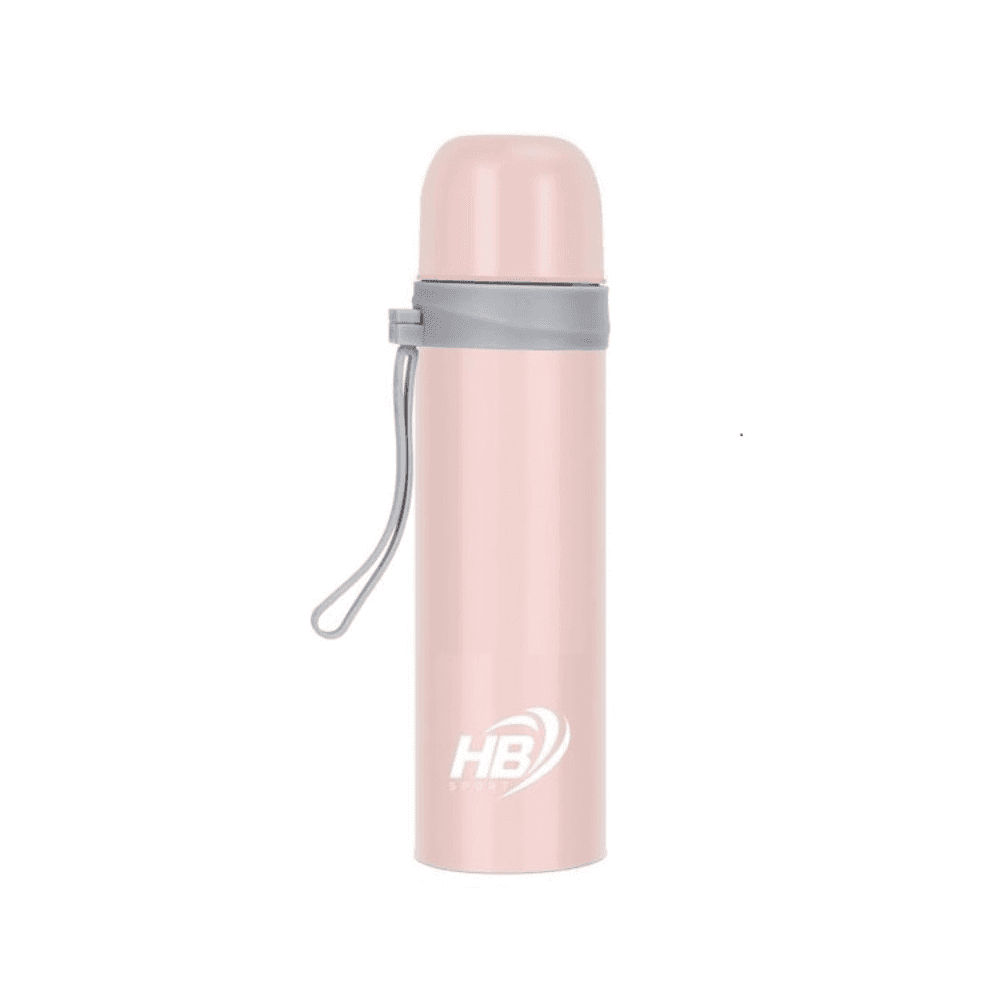 THERMOS PORTATILE 500 ML IN ACCIAIO PER BEVANDE CALDE IN VIAGGIO GITA CAMPEGGIO - 3
