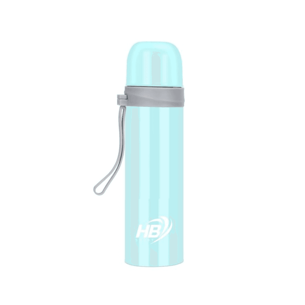 THERMOS PORTATILE 500 ML IN ACCIAIO PER BEVANDE CALDE IN VIAGGIO GITA CAMPEGGIO - 4