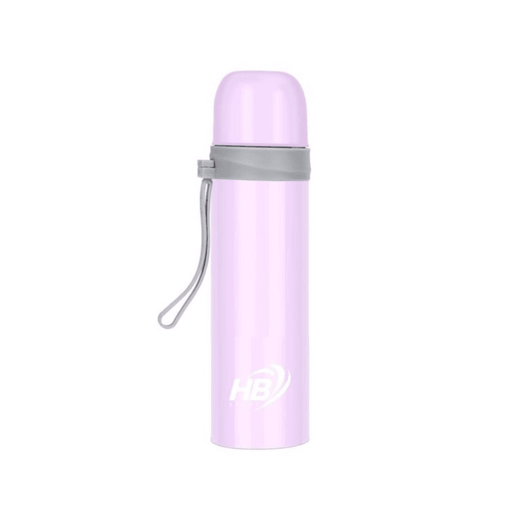 THERMOS PORTATILE 500 ML IN ACCIAIO PER BEVANDE CALDE IN VIAGGIO GITA CAMPEGGIO - 5