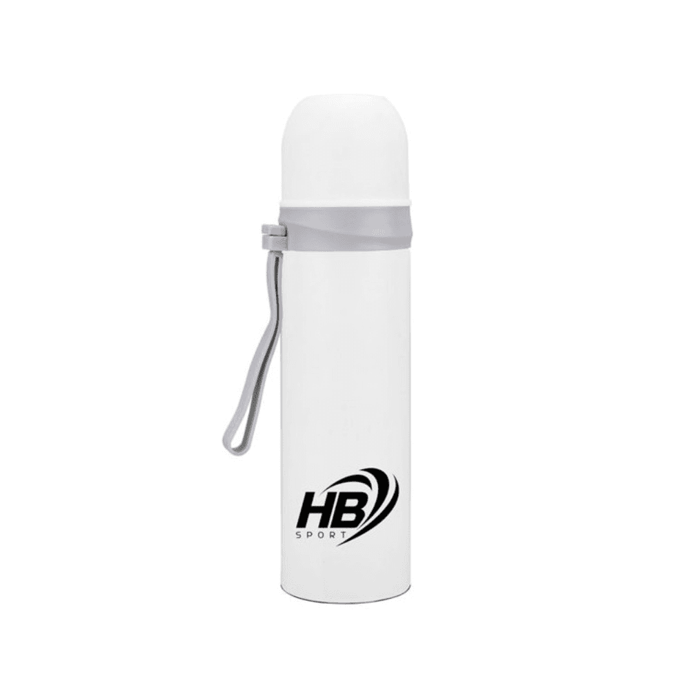 THERMOS PORTATILE 500 ML IN ACCIAIO PER BEVANDE CALDE IN VIAGGIO GITA CAMPEGGIO - 6