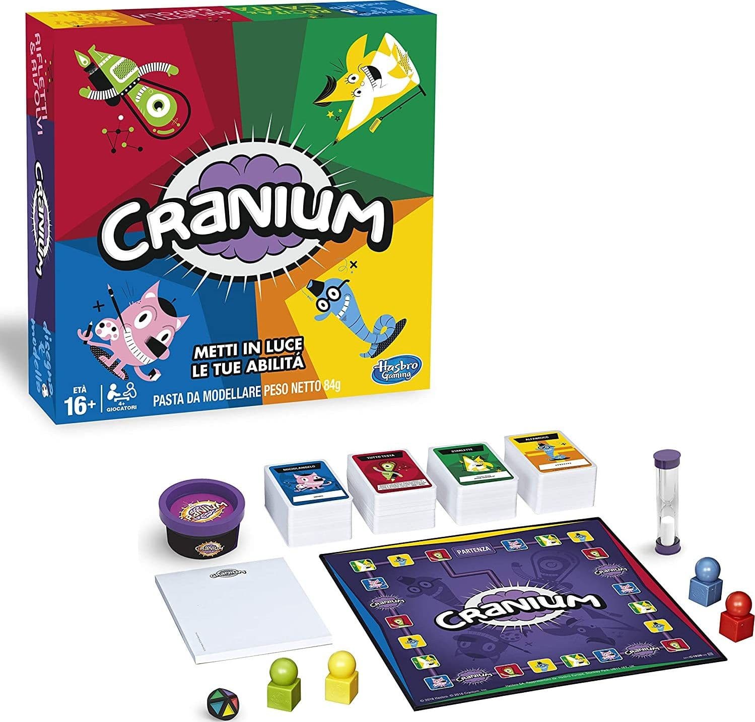 Cranium Party Game Gioco di Scienza Rompicapo società 4 e più Giocatori Hasbro - 3