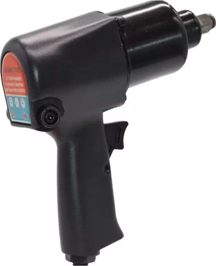 PISTOLA AVVITATORE PNEUMATICO AD ARIA 650NN 1/2" CON 10 BUSSOLE VALIGETTA 88797 - 4