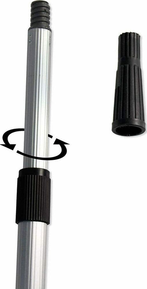 ASTA ESTENSIBILE TELESCOPICA ALLUNGABILE PER SCOPA RULLO DELLA PITTURA MAX 146CM - 2