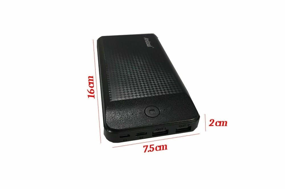 CARICATORE PORTATILE POWERBANK 4IN1 USB BATTERIA 20000MAH Q-A135 RICARICA VELOCE - 6