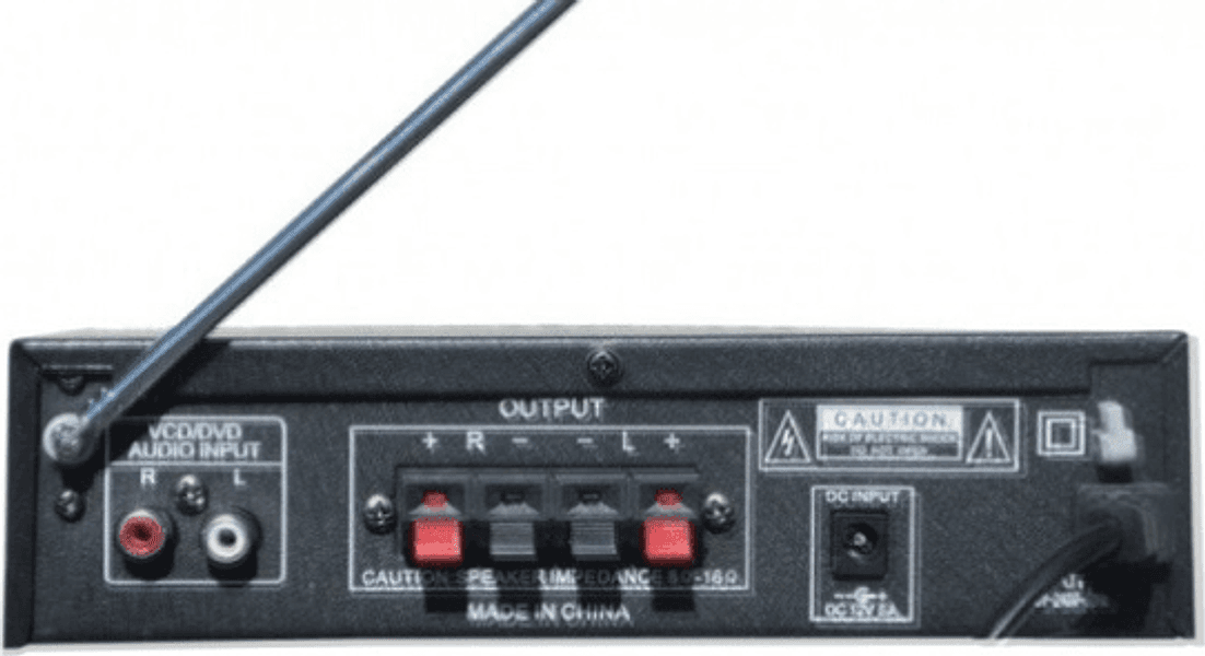 AMPLIFICATORE STEREO BLUETOOTH USB FUNZIONE MINI SUPER BASS TELECOMANDO Q-T112 - 3